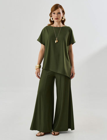 Calça Marbella Melissa Verde Country