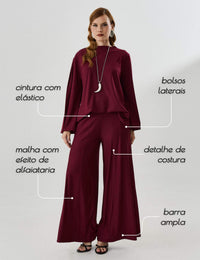Calça Marbella Melissa Bordo