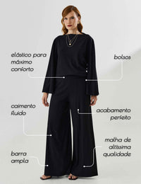 Calça Marbella Melissa Preto
