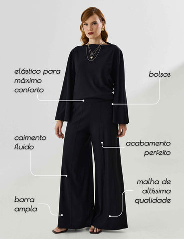 Calça Marbella Melissa Preto