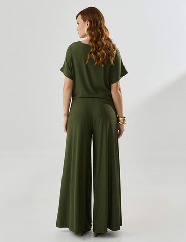 Calça Marbella Melissa Verde Country
