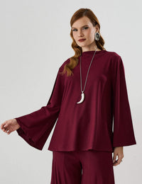 Blusa Marbella Mariane Bordo