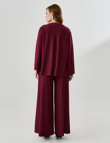 Blusa Marbella Mariane Bordo