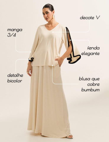 Blusa Ella Merengue