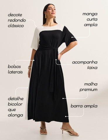 Vestido Emma Preto