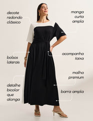 Vestido Emma Preto