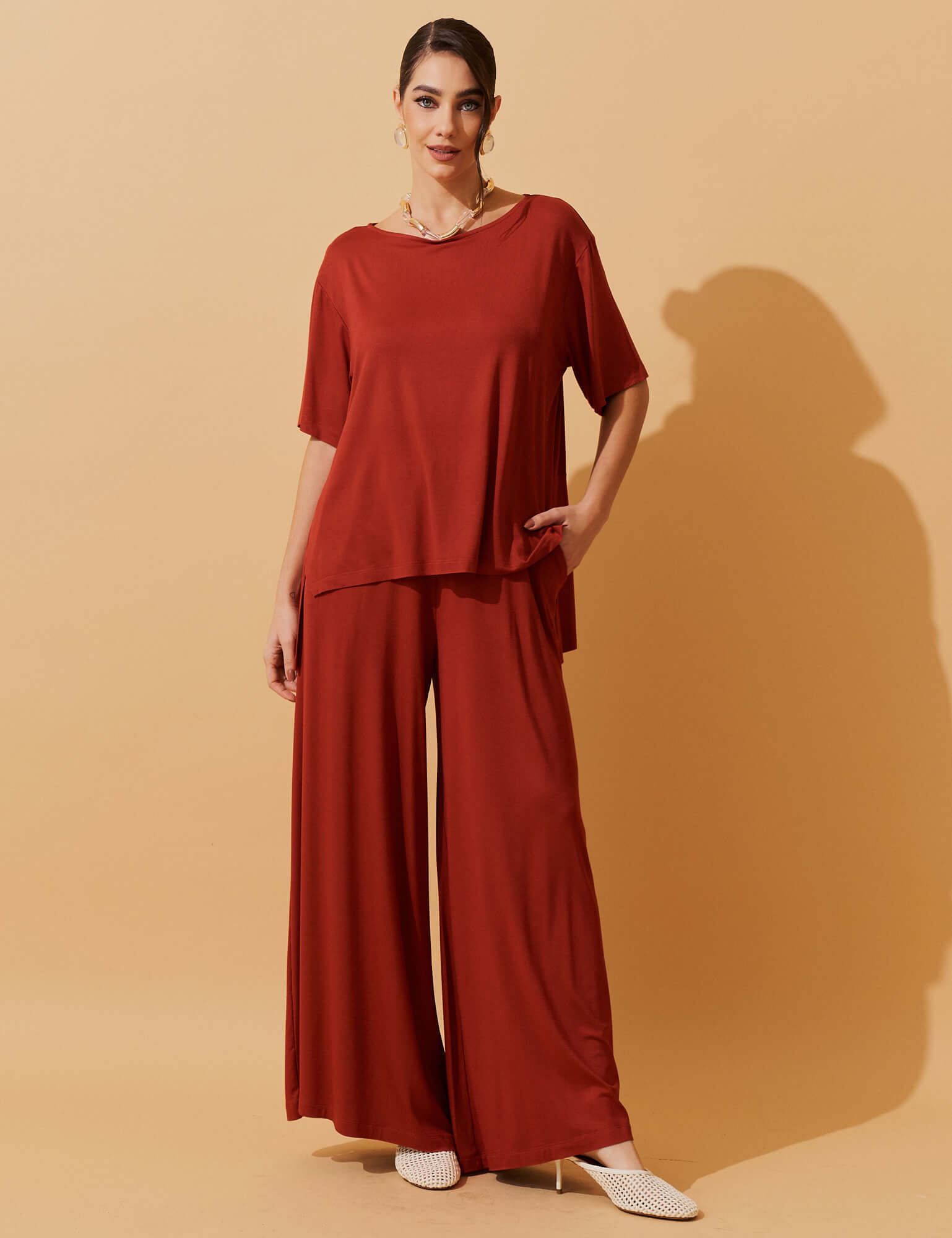 Conjunto Erica Laranja Mistery