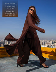 Cardigan Harper Marrom Natureza