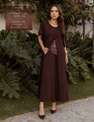 Conjunto Alva Marrom Natureza