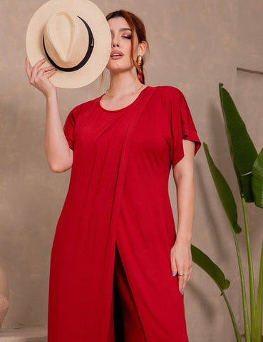 Conjunto Alva Vermelho