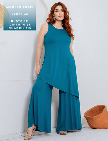 Conjunto Ariella Azul Atlântico