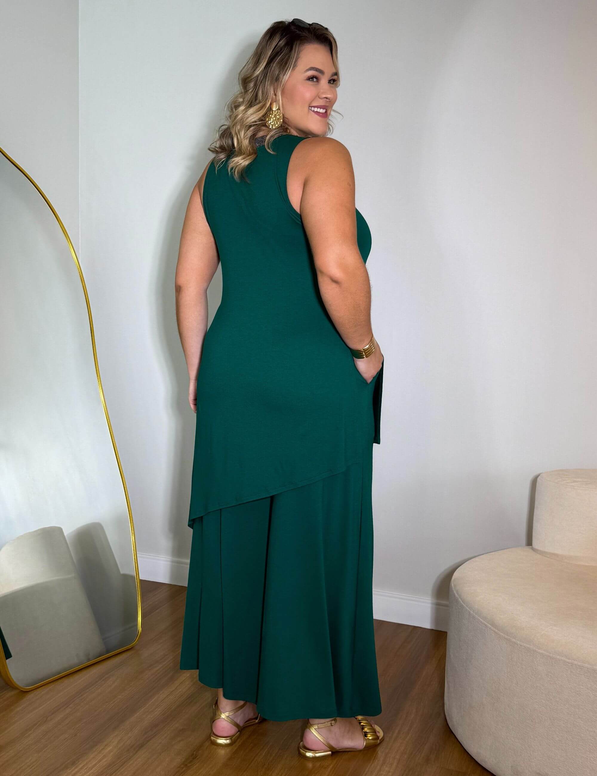 Conjunto Ariella Verde Castanheira