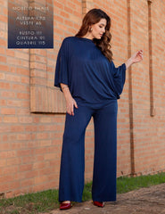 Conjunto Berta Azul Marinho