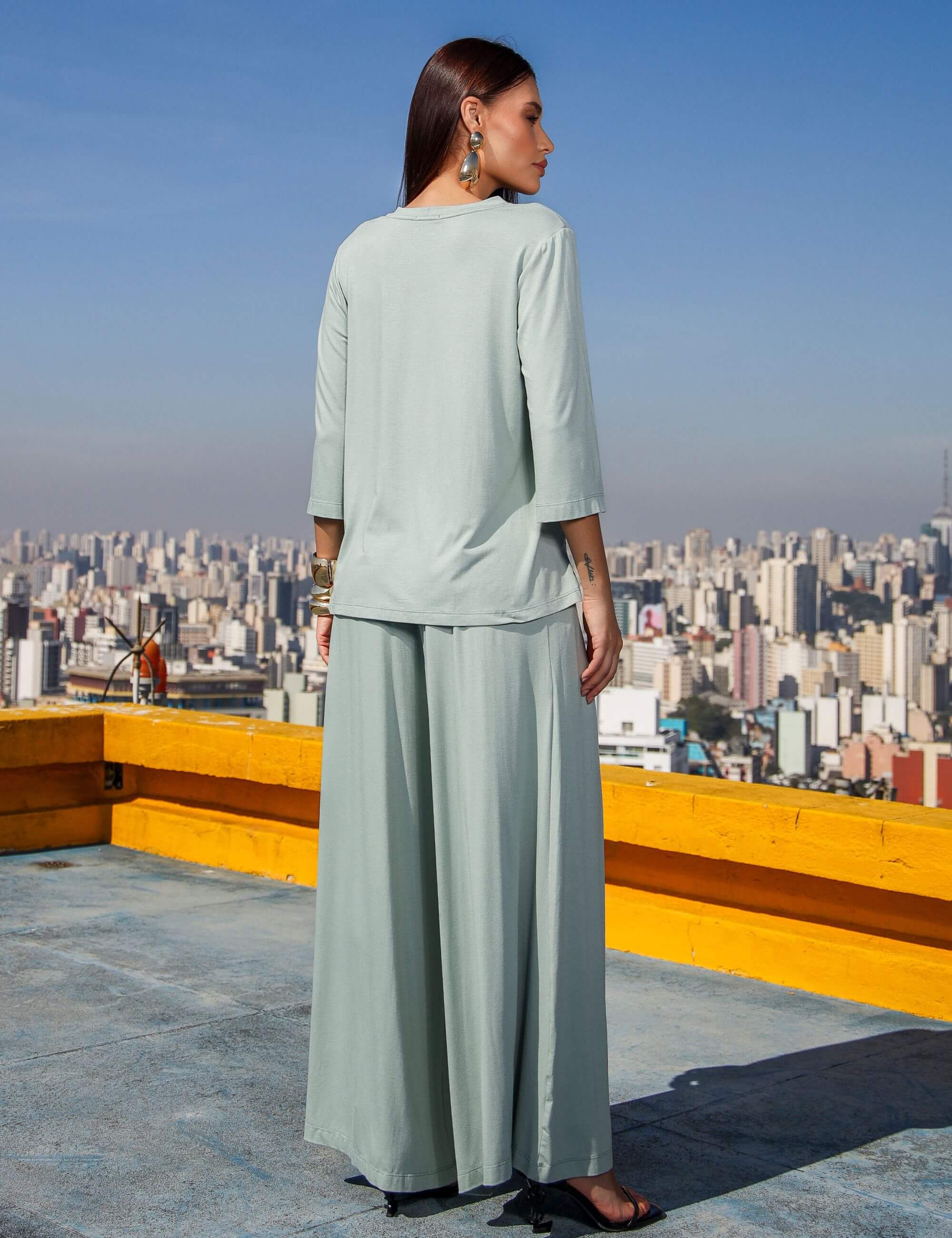 Conjunto Brigida Verde Menta
