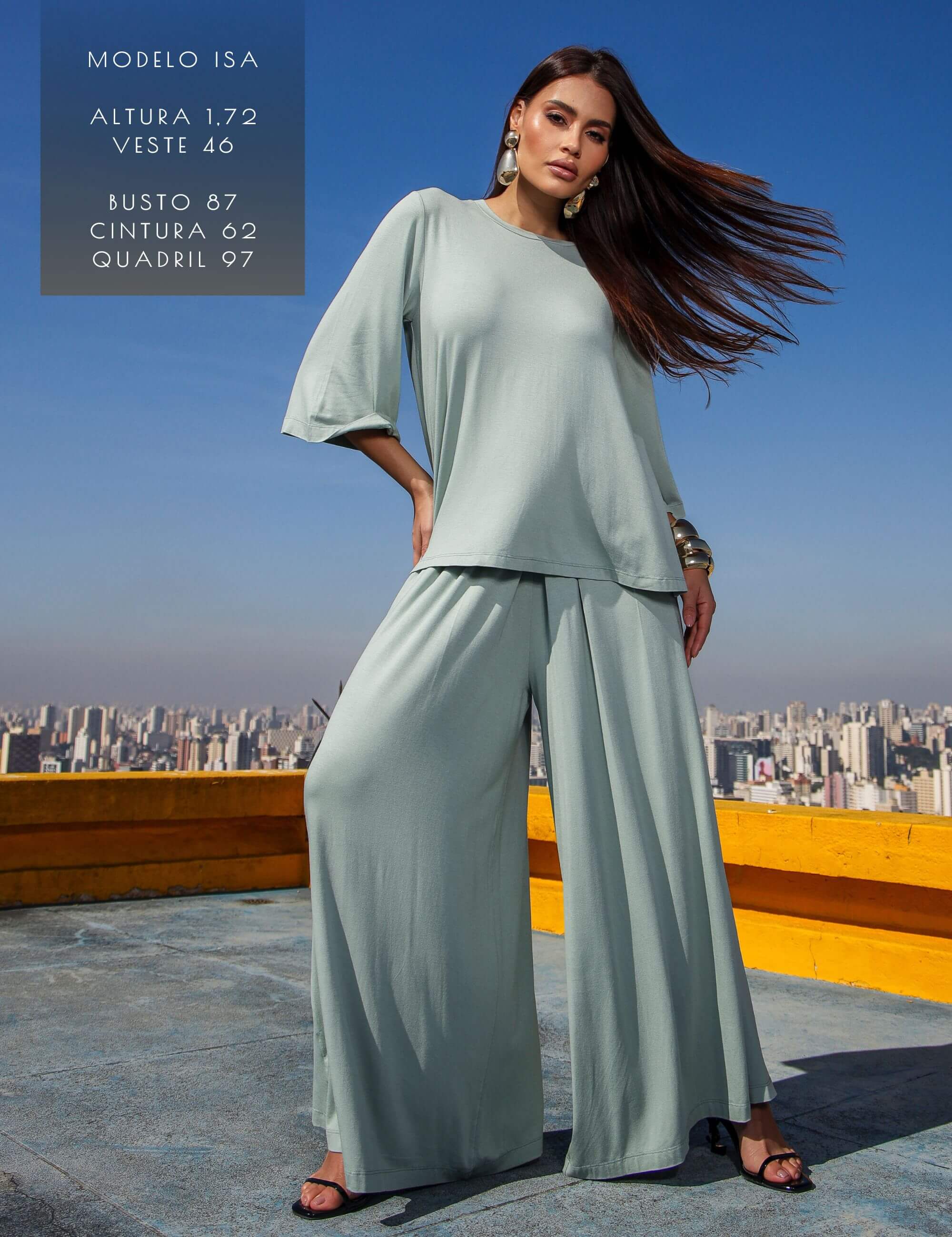 Conjunto Brigida Verde Menta