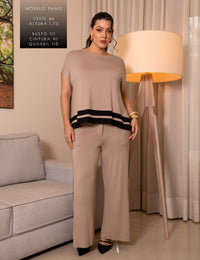 Conjunto Carlota Taupe
