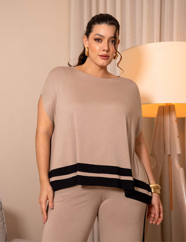 Conjunto Carlota Taupe