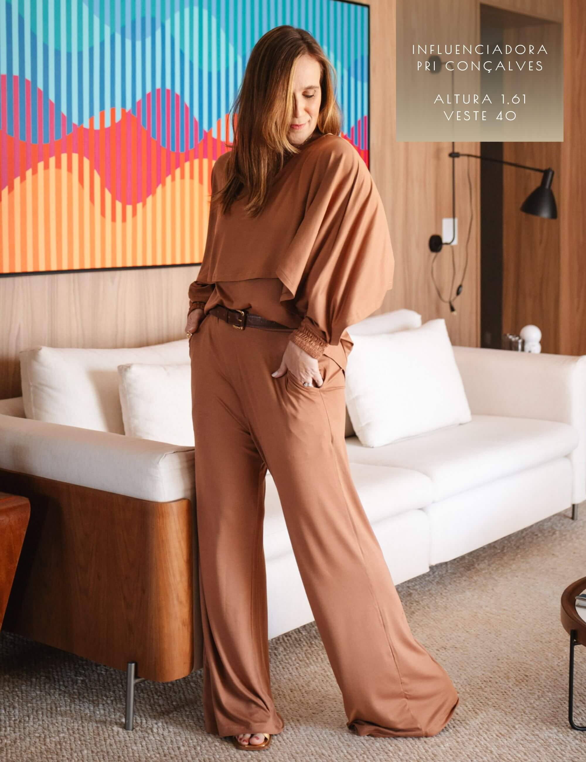 Conjunto Carmela Mocha Mousse