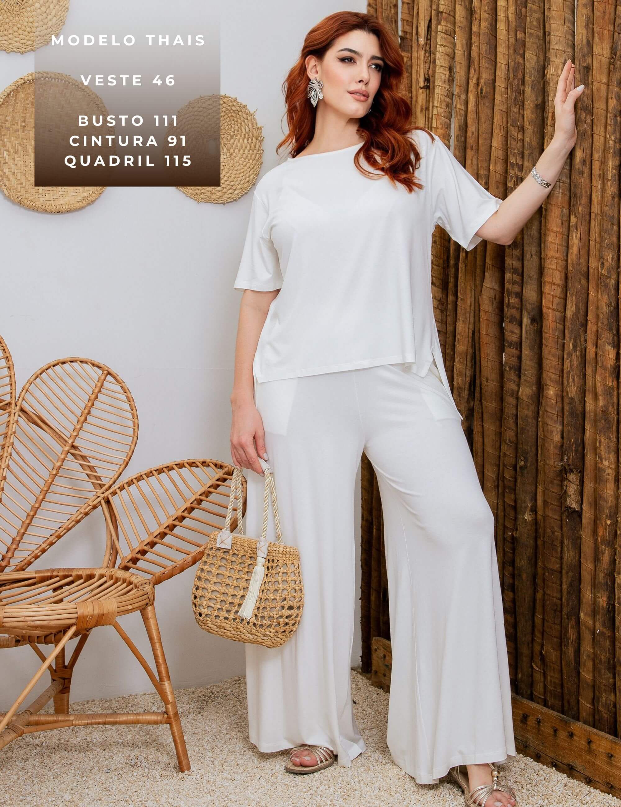Conjunto Erica Off White