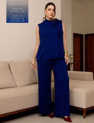 Conjunto Gertude Azul Profundo
