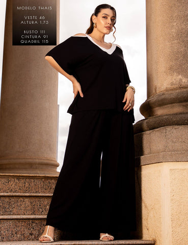 Conjunto Grazi  Preto