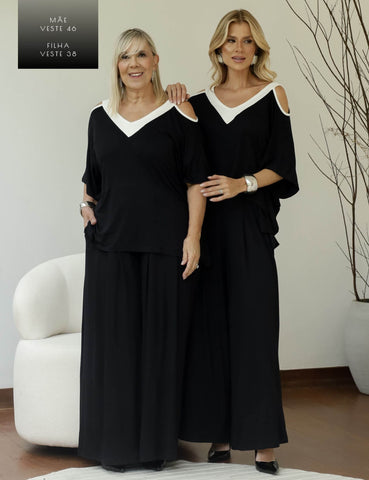 Conjunto Grazi  Preto