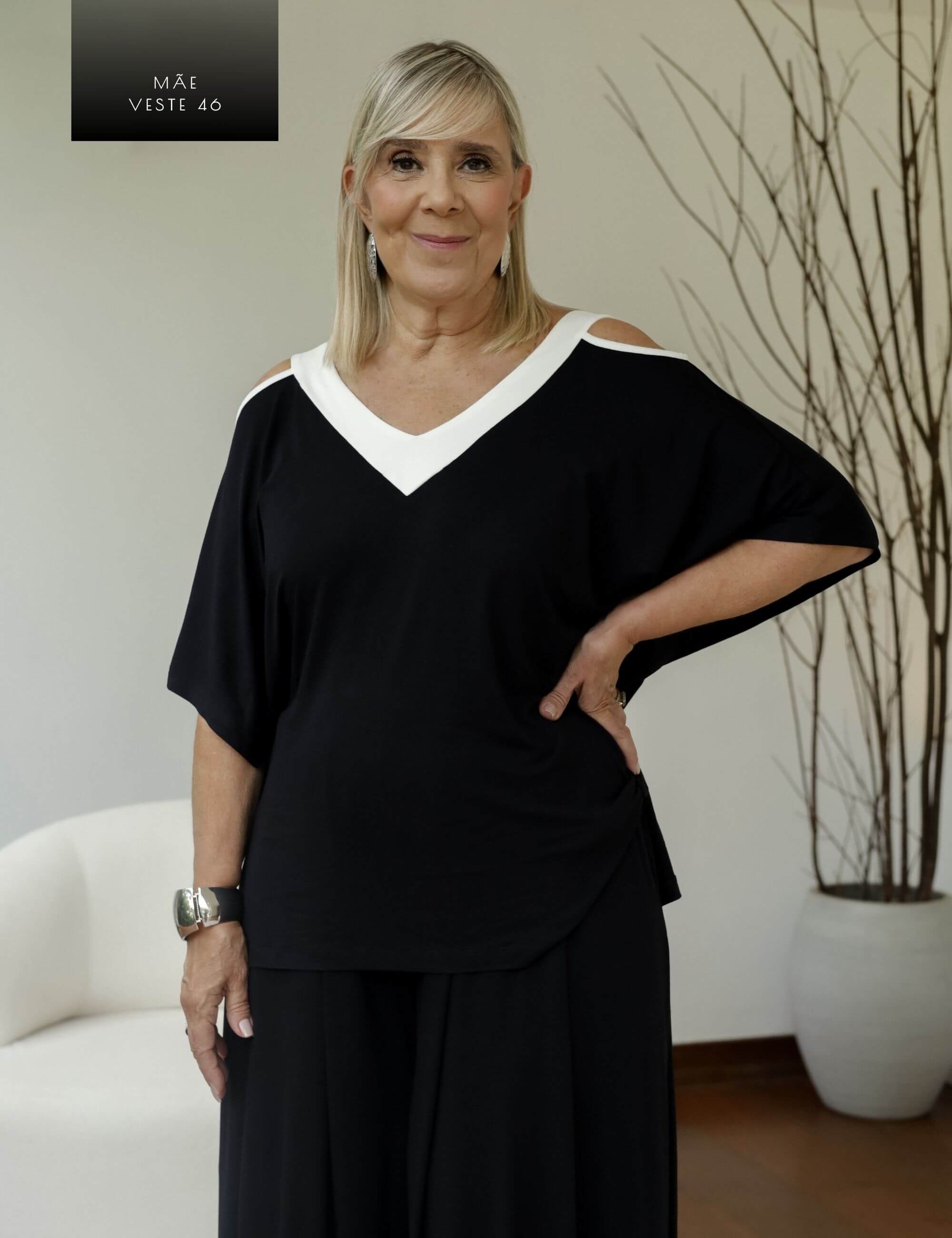 Conjunto Grazi  Preto