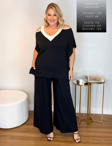 Conjunto Grazi  Preto