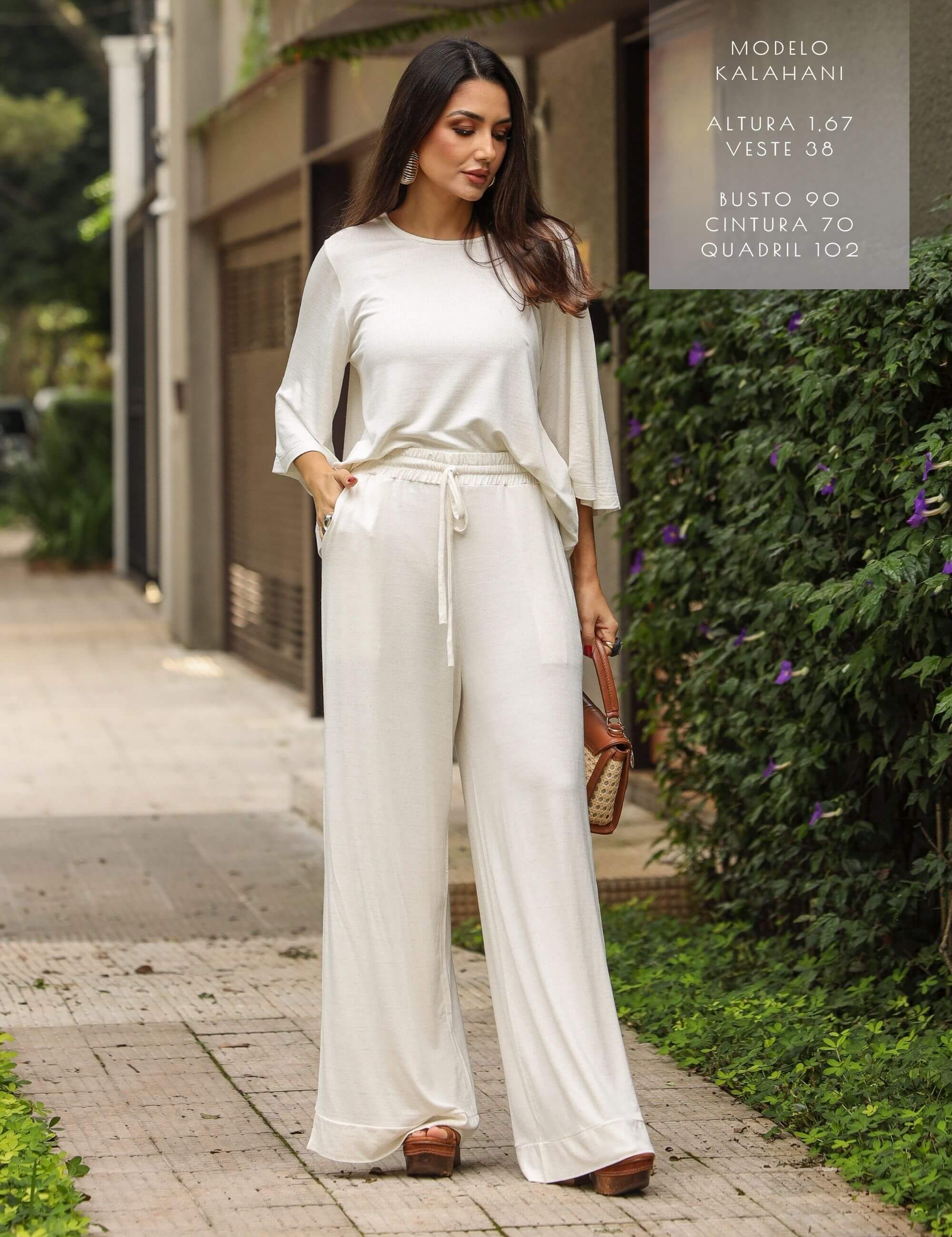 Conjunto Lino Betania Off White