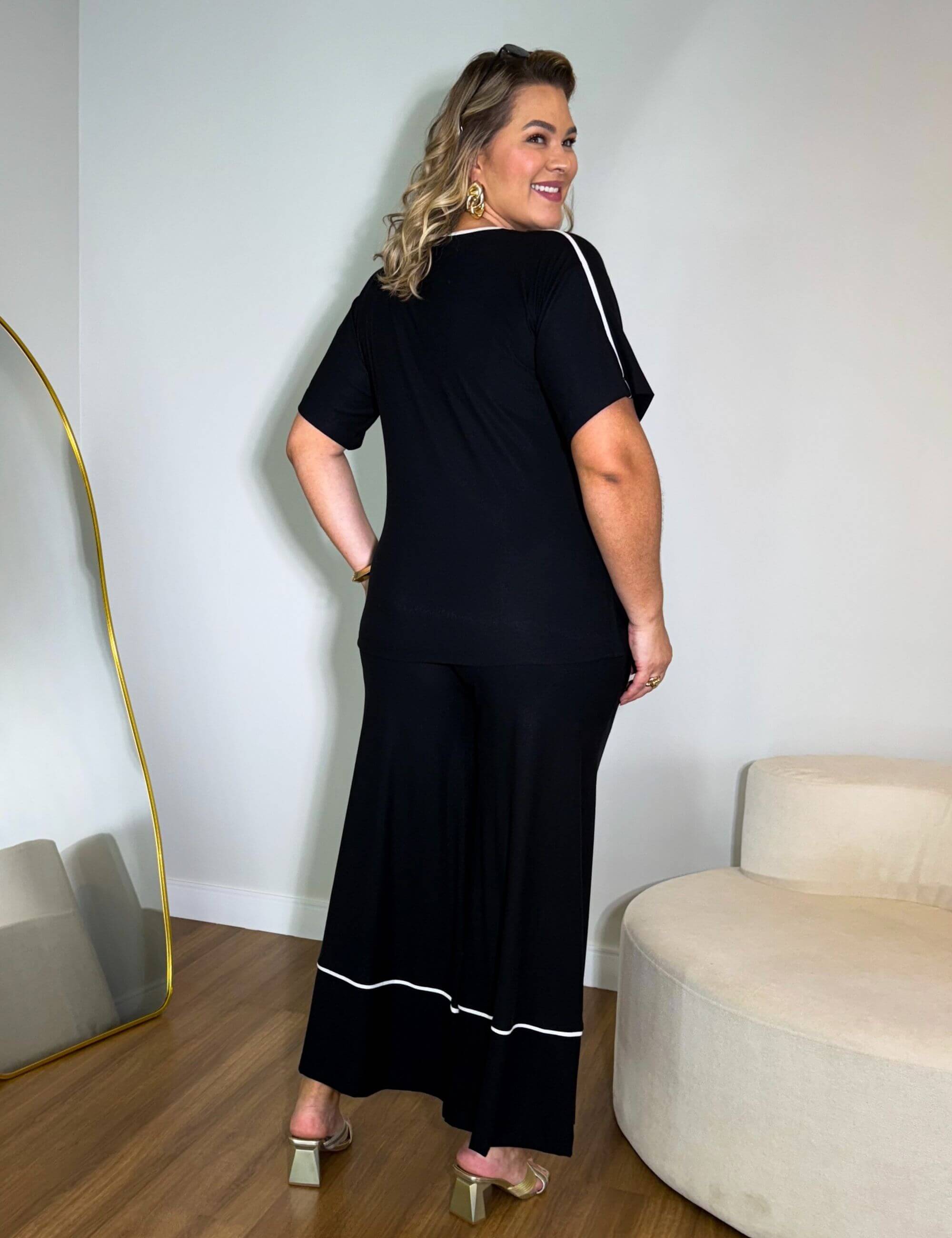 Conjunto Marbella Elora Preto