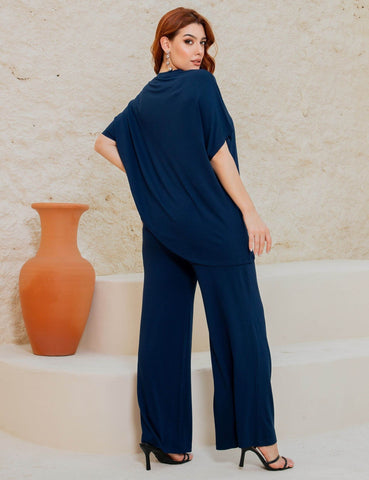 Conjunto Olga Azul Marinho