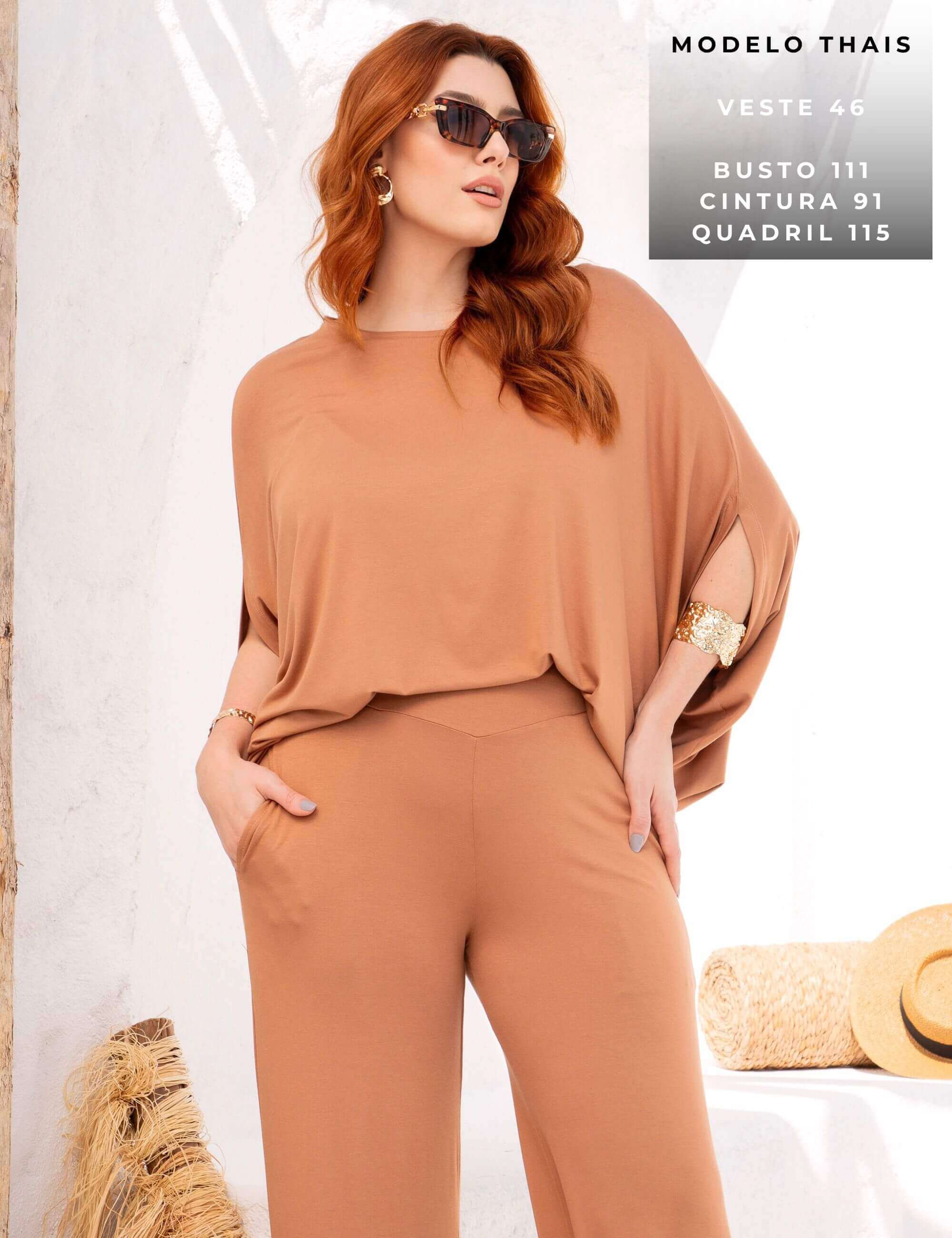 Conjunto Parisa Caramelo Nougat