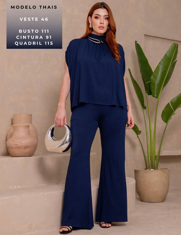 Conjunto Penina Azul Marinho