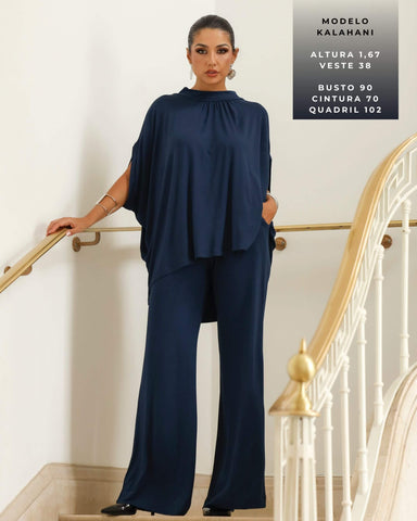 Conjunto Penina Azul Marinho