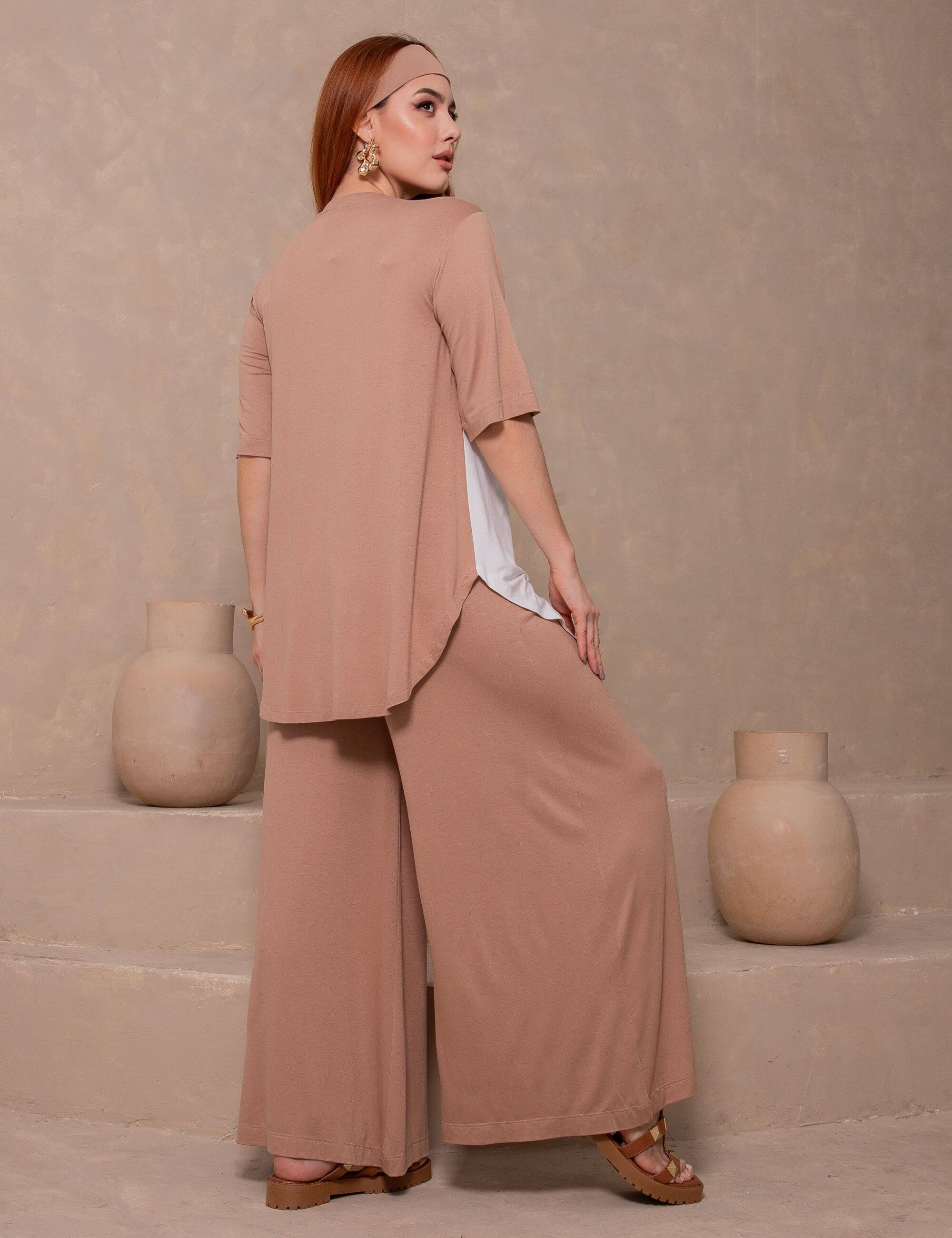 Conjunto Vana Bege/ Off White