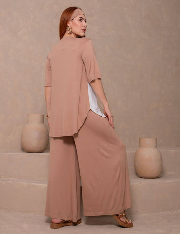 Conjunto Vana Bege/ Off White
