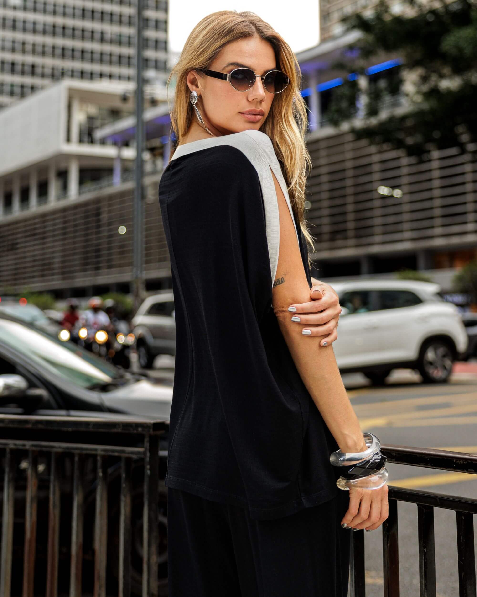 Conjunto Vicenza Afine Preto
