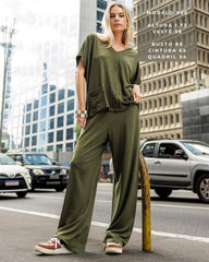 Conjunto Vicenza Azira Verde Country