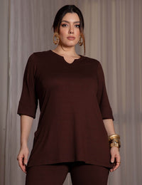 Conjunto Vicenza Briana Marrom Natureza
