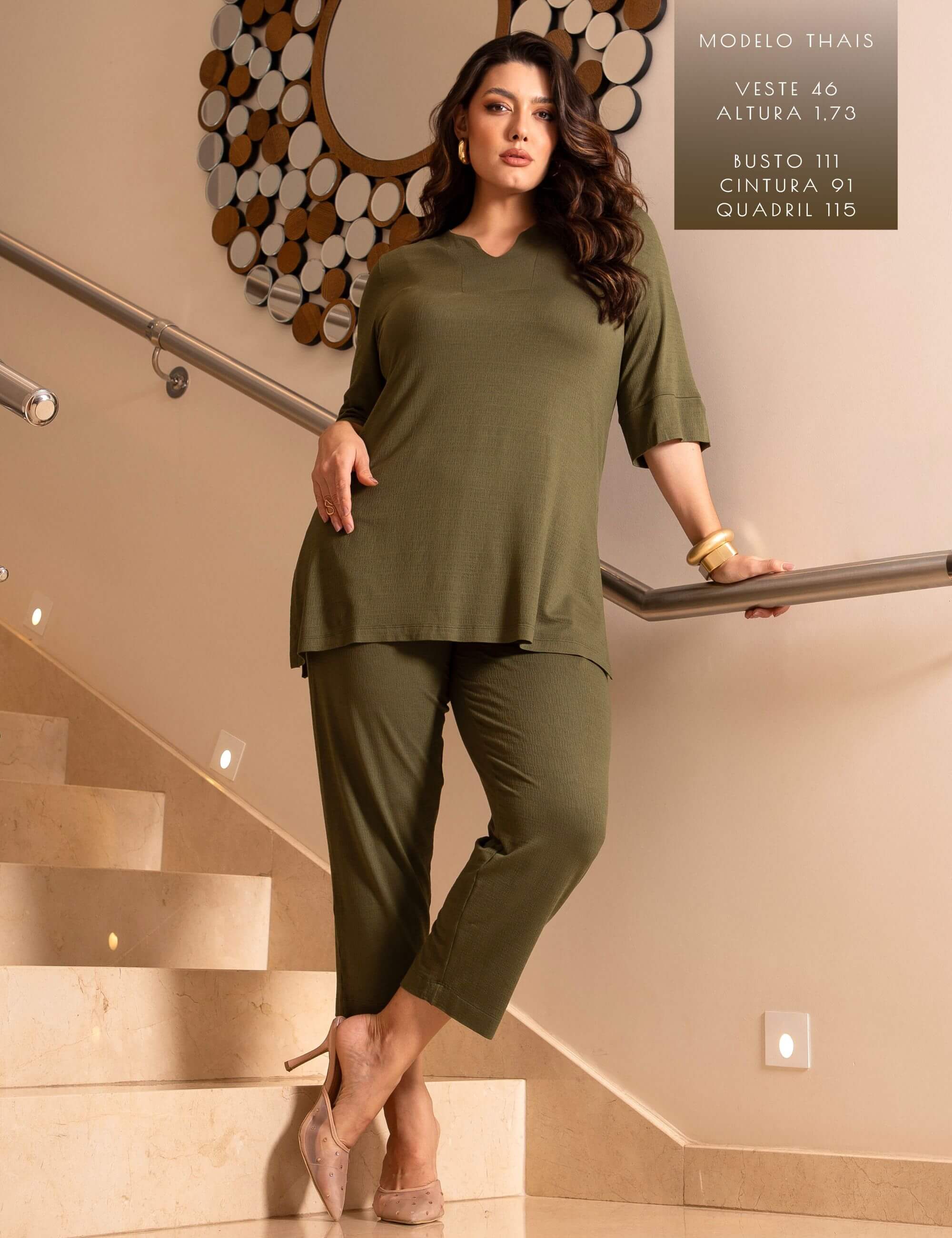 Conjunto Vicenza Briana Verde Country
