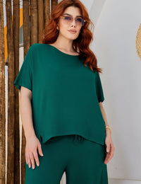 Conjunto Vicenza Lisa Verde Castanheira