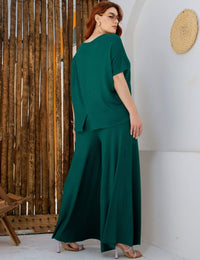 Conjunto Vicenza Lisa Verde Castanheira