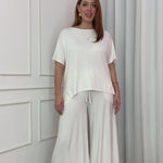 Conjunto Vicenza Lisa Off White