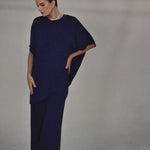 Conjunto Olga Azul Profundo