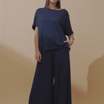 Conjunto Vicenza Lisa Azul Marinho