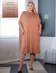 Vestido Claudina Mocha Mousse