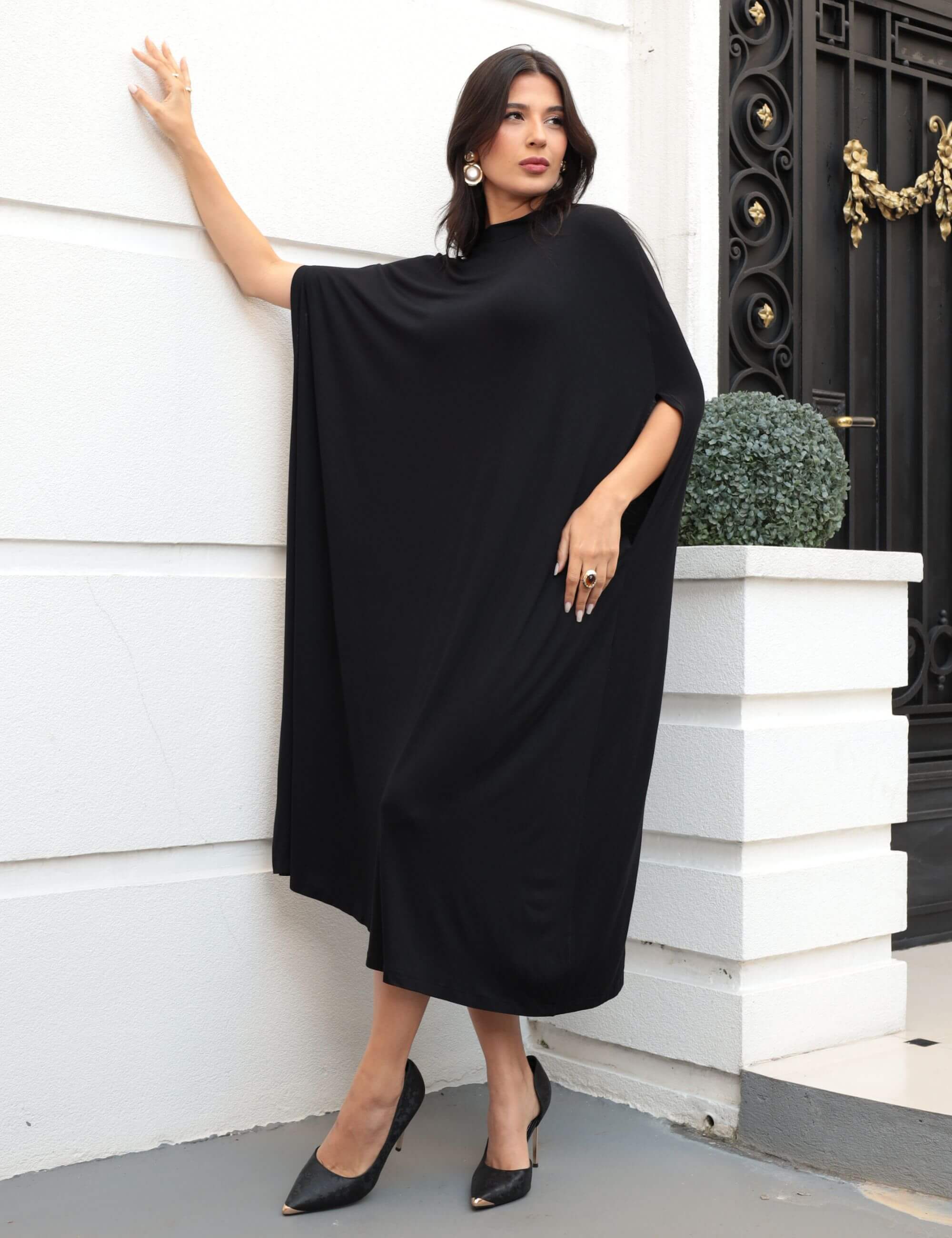 Vestido Claudina Preto