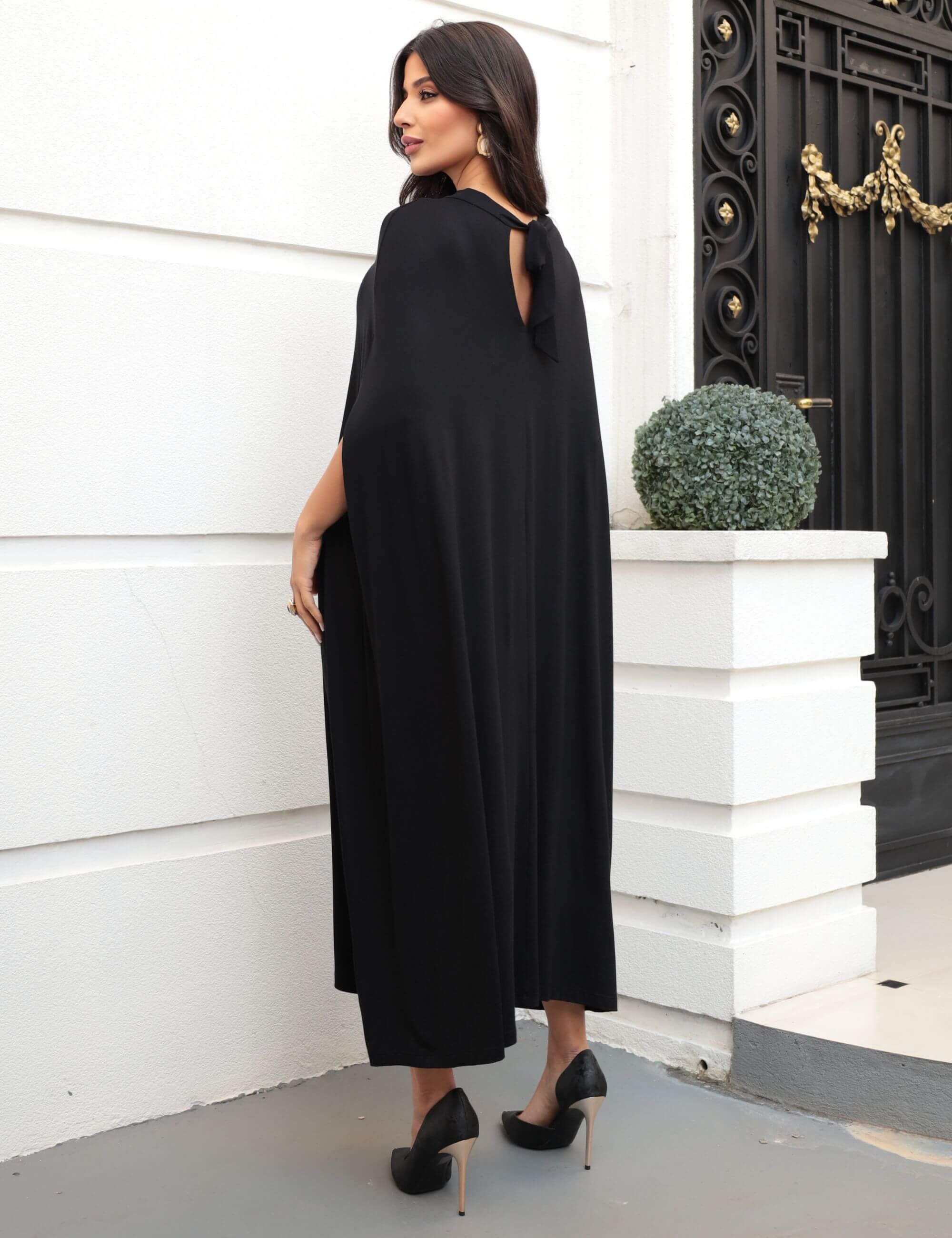 Vestido Claudina Preto