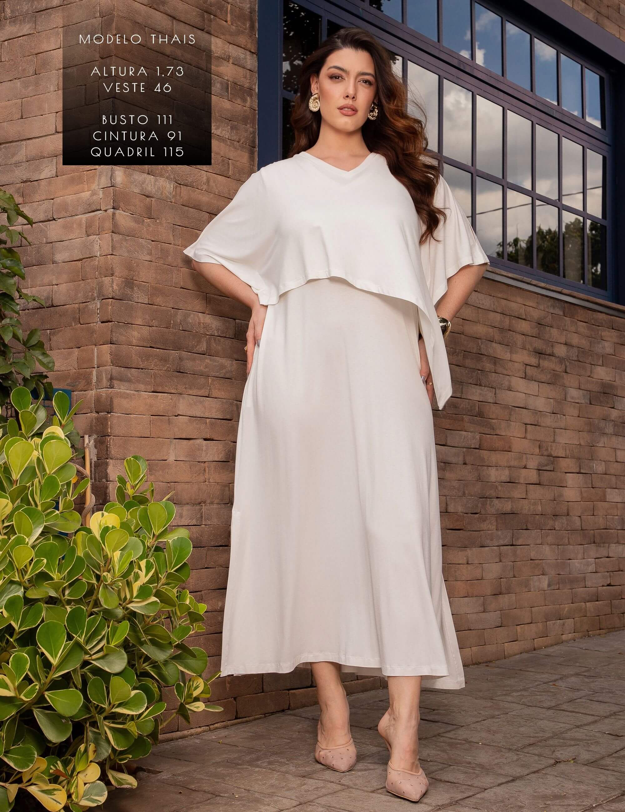 Vestido Diamela Off White