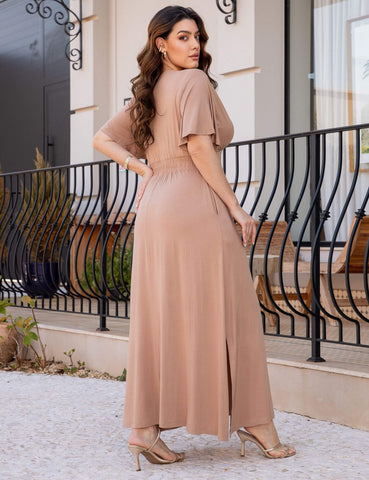 Vestido Divina Bege Awake